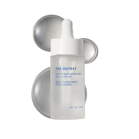 The Outset Ultralight Hydrating Face Oil with Squalane, Fast-Absorbing, Non-Clogging & Gentle Moisturizer, Fragrance-Free, Clean, Vegan & Gluten-Free Skincare for All Skin Types, Sensitive - 1 fl oz