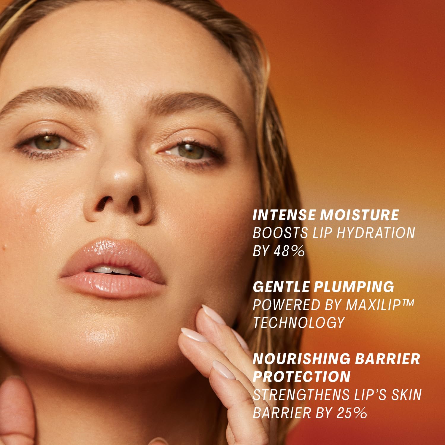 The Outset Lip Oasis Hydrating Lip Balm, Glossy Moisturizing Lip Treatment for Dry, Sensitive Lips, Clean, Vegan & Gluten-Free, Sheer Tint Dune, 0.3 oz