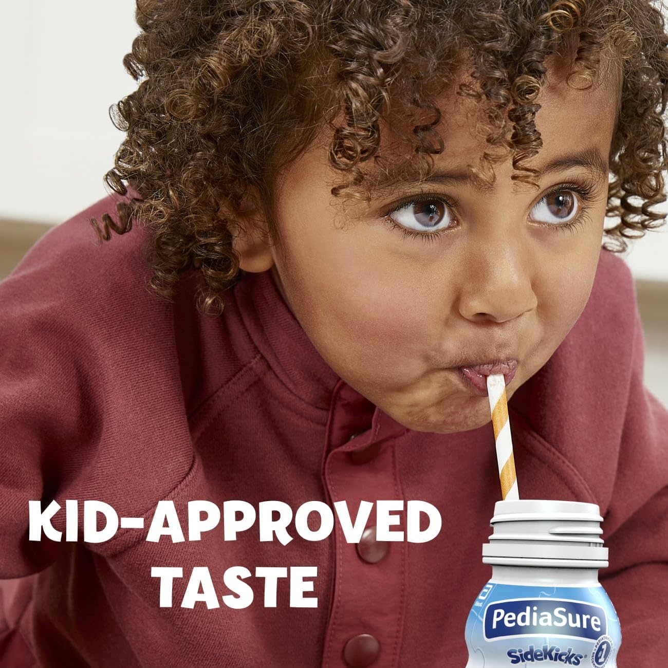 PediaSure SideKicks Kids Protein Shakes, 10g Protein, Vanilla, 24 Pack | Delicious Shake for Kids that’s High in Protein and has 27 Vitamins & Minerals to Help Fill Nutrient Gaps, 8-fl-oz Bottles