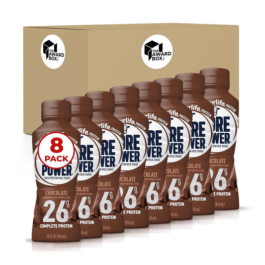 Core Chocolate Power Failrlife 26g Ready To Drink High Protein Chocolate Shake (14 Oz. 8 pack)