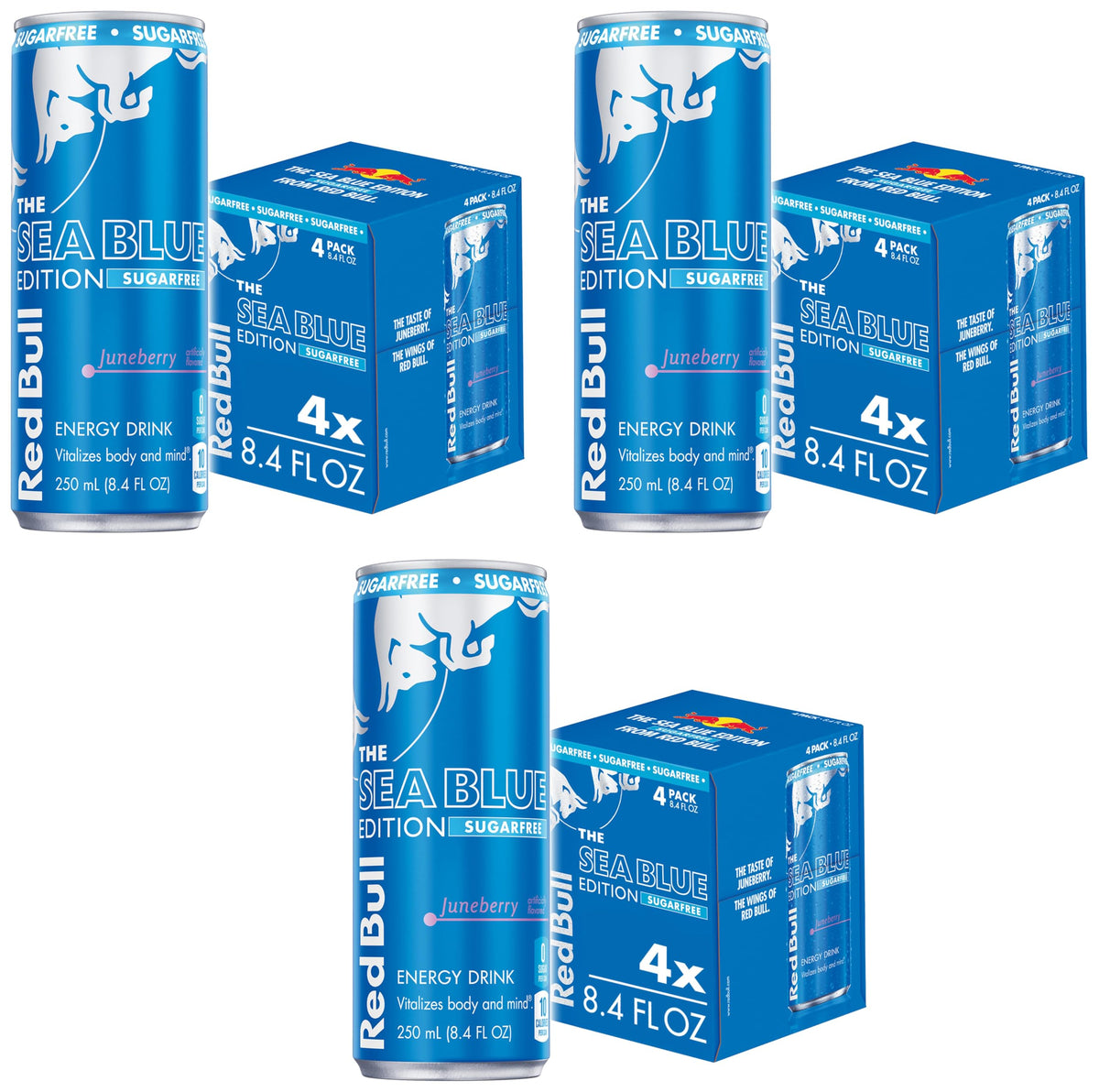 Red Bull Sugarfree Energy Drink, Iced Vanilla Berry, Iced Edition