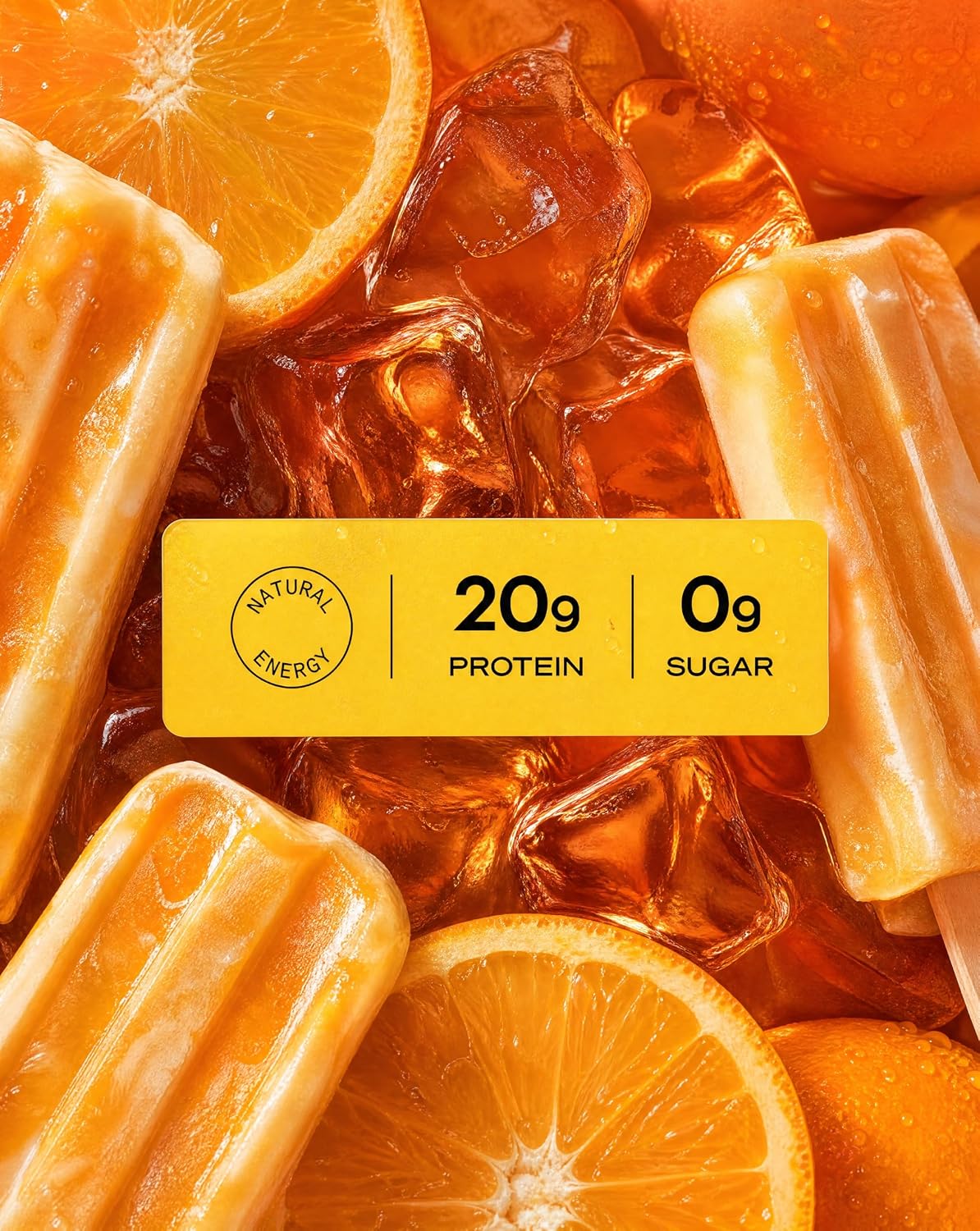 PROX Premium Energy Drink, Orange Dream, 20g Protein, Zero Sugar, 12 Pack